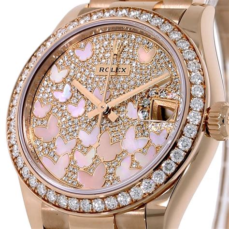 rolex gmt rose gold price|Rolex butterfly rose gold watch.